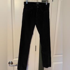 Theory Corduroy Men’s Pants Size 28 Black